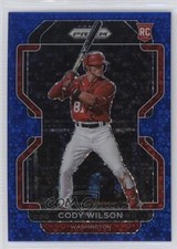 2022 Panini Prizm Blue Donut Circle Prizm 10/199 Cody Wilson #94 10k8