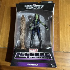 Marvel Legends Guardians Of The Galaxy GAMORA 6  Figure GROOT Build a figure
