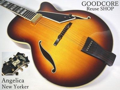 Used in Japan Angelica New Yorker Full-Hollow D'Angelico Electric Guitar