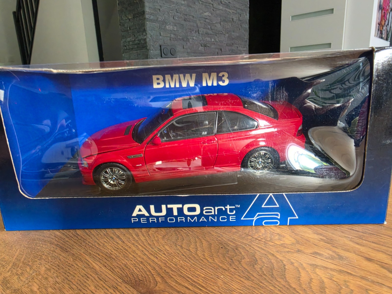 AUTOart 1:18 BMW M3 (E30) Sport Evolution Cecotto Edition Rot – Sammlungsauflösung im unberührten Originalkarton