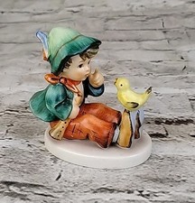 Mint Vintage 1950 HUMMEL FIGURINE #63 "SINGING LESSON" TMK6 FULL BEE W GERMANY