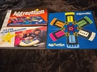 Vintage Aggravation Board Game by Milton Bradley 1989 Edition Complete