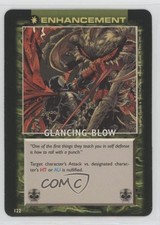 1995 Spawn - Power Cardz Trading Card Game Enhancement Glancing Blow #122