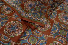 Vintage Silk Saree for Crafting, Sewing, Quilting, Upcycled Projects SS3435