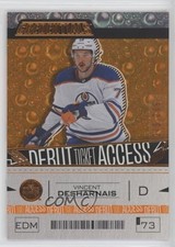 2023 Credentials Debut Ticket Access Orange 46/249 Vincent Desharnais #122 f7t