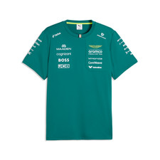 Aston Martin F1 Team 2026 Official PUMA Teamwear Women's Ladies T-Shirt Green