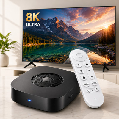 2026 New T1 Ultra TV Box Dual UI Interface 8K Ultra HD Android 16 8GB 128GB WIFI