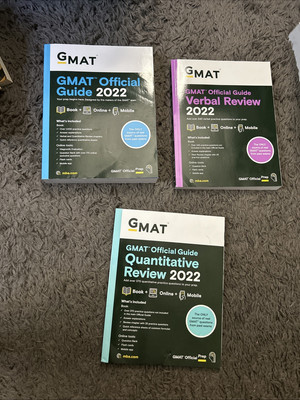 GMAT Official Guide 2022 Bundle : Book + Online Question Bank by GMAC NEW