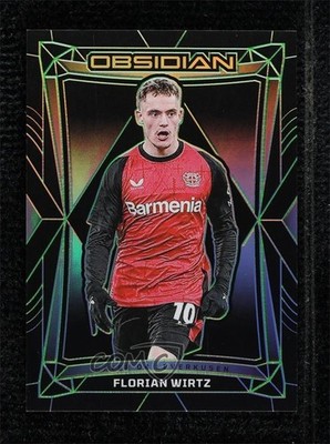 2024-25 Panini Obsidian Electric Etch Green 5/5 Florian Wirtz #23 3s8