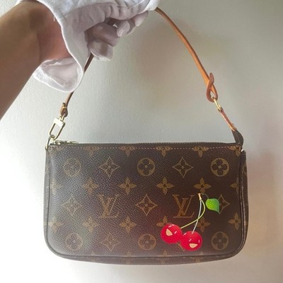 Luis Vitton ショルダーバック Louis Vuitton x Takashi Murakami 2005 Release Cerises Cherries