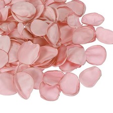Fake Rose Petals, Artificial Petals for Wedding Proposal, Leather Pink
