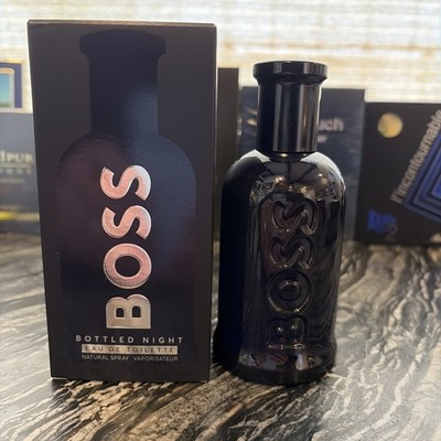 BOSS #6 BOSS BOTTLED NIGHT by Hugo Boss Cologne Men EDT 3.3 / 3.4 oz New