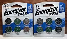 Energizer CR2032 3V Lithium Coin Batteries 12-count 2036 Exp. NEW