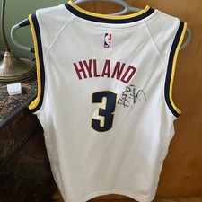 Bones Hyland Autograph Signed #3 Denver Nuggets JERSEY XL Youth