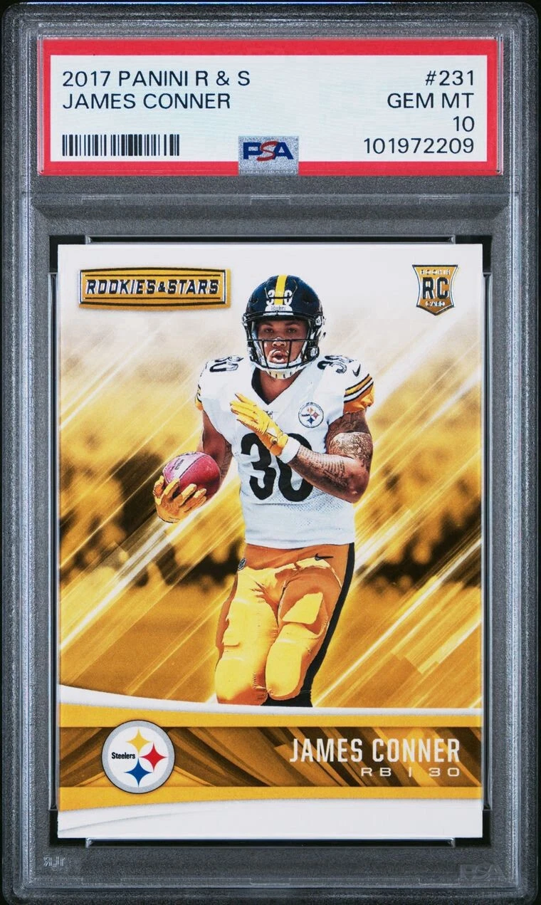 James Conner Panini Rookies & Stars #231 Base
