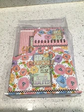 Mary Engelbreit 6 piece Stationary Set Be Yourself Who Else Is Better Qualified?