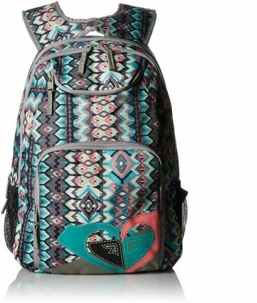 Mochila escolar al aire libre Roxy multicolor sombra swell talla única