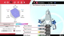 Pokemon Sword and Shield 6iv Shiny Duraludon - FAST DELIVERY 