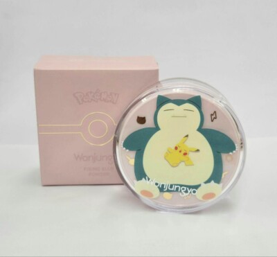 Pokemon Wonjungyo Fixing Blur Powder P pikachu Snorlax 01 Plain pink NEU