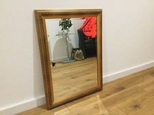 Spiegel Holzrahmen Facettenschliff NEU