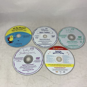 Baby Genius Dvd Lot Einstein Galileo Newton Shakespeare Favorite Nursery Rhymes Ebay