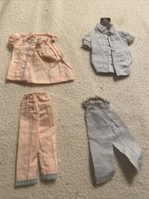 VINTAGE BARBIE TWO-PIECE PAJAMAS 1962 - 1963 ALL 3 COLORS