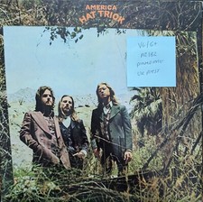 America Hat Trick Vinyl Record LP VG/G+ K56016 1973
