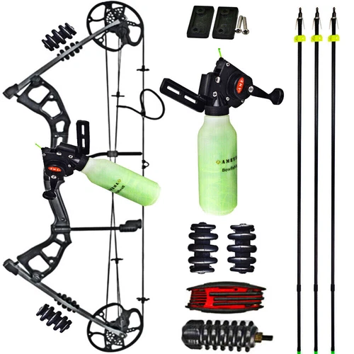 0-70lb Fish Archery Compound Bow Fishing Kit Accessories Right Hand Shoot Arrow - Picture 2 of 19