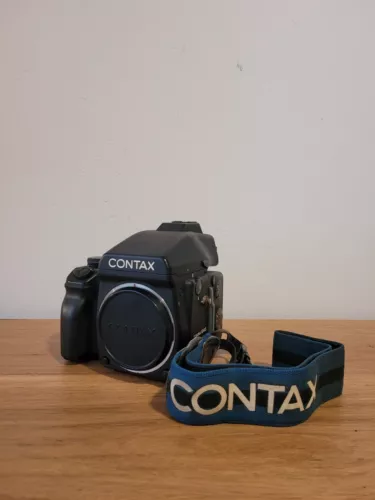 *SERVICED* CONTAX 645 Body AE Finder + MFB-1A [NEAR MINT]