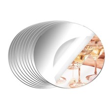 10 Pack Round Mirrors for Centerpieces, 12inch Circle Mirror Centerpieces for...