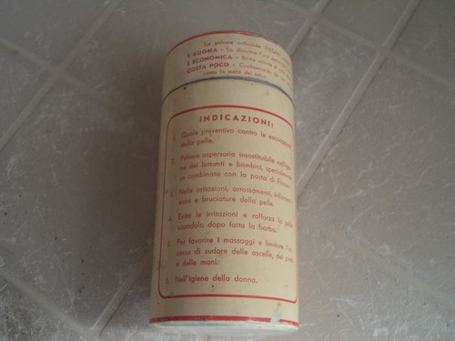 VECCHIA SCATOLA BARATTOLO DI LATTA POLVERE COLLOIDALE FISSAN - VINTAGE ANNI '60 - Foto 4 di 6