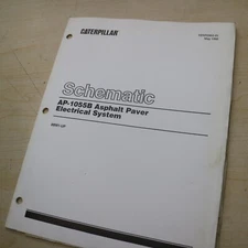 CAT AP-1055B PAVER Electrical System wiring SCHEMATIC Manual repair service shop