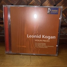 LEONID KOGAN Violin Pieces CD Yedang