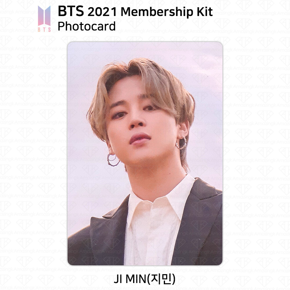BTS Bangtan Boys 2021 Membership Kit Official Photocard KPOP