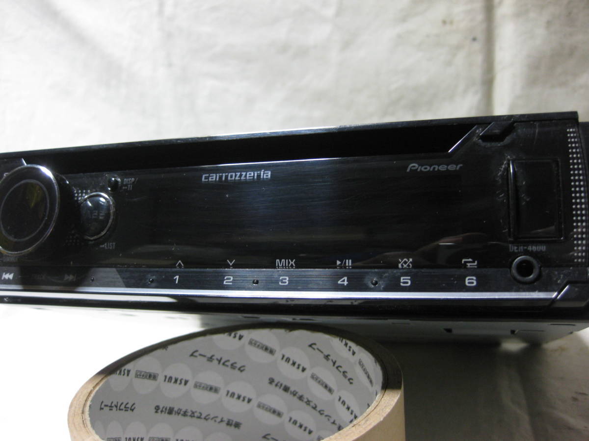 JDM Pioneer Carrozzeria CD player AUX USB MP3 DEH-4600 1DIN Front