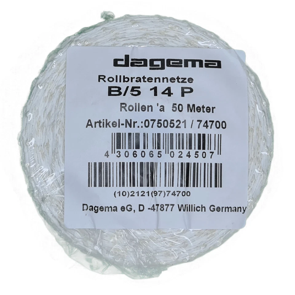 DAGEMA EG (0,35 € / m) Rollbratennetz Kaliber 14, 1 Rolle mit 50 Meter