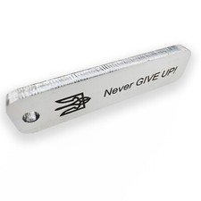 Unique Brutal Mini Keychain, Crafted in Ukraine from Recycled Material