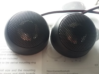 Visaton CT 25 A Car-Hifi oder Home Cinema 2Stück Titan Hochtöner..unbenutzt.neu.