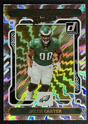 2023 Donruss Elite Series Rookies #5 Jalen Carter RC Philadelphia Eagles Rookie