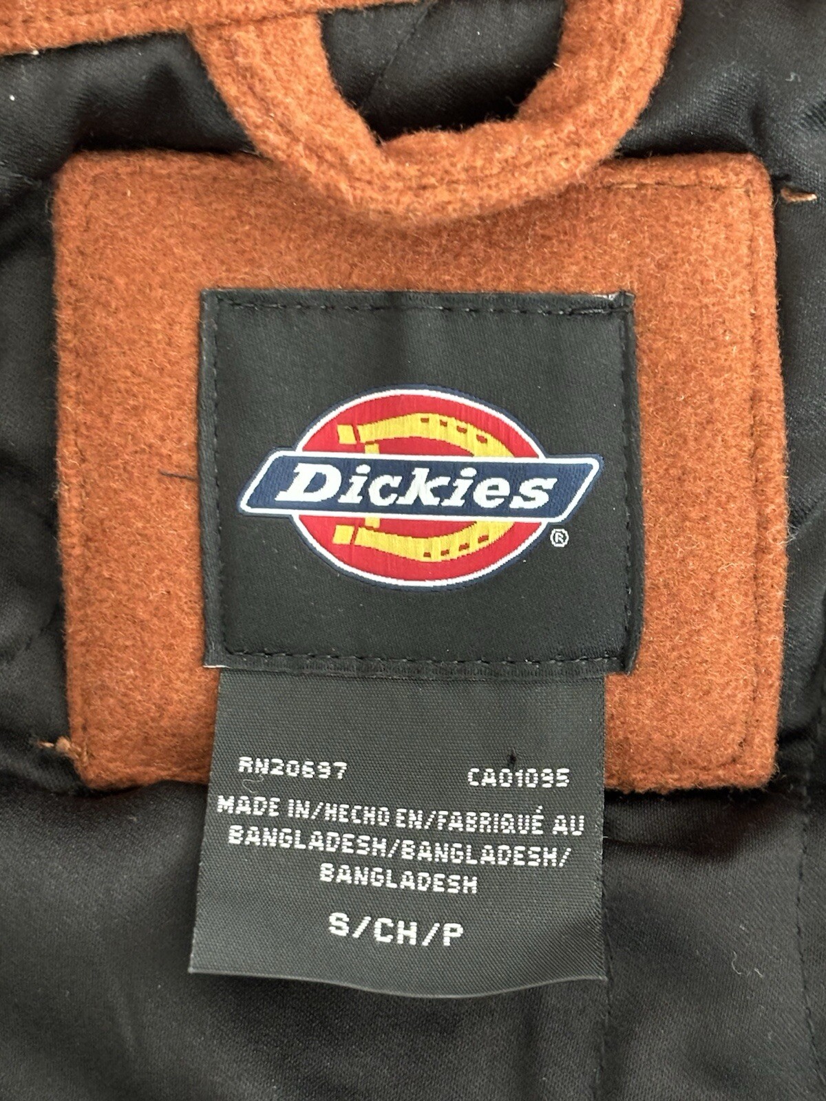 Dickies Varsity Jacket No Luck Needed Size Small … - image 14