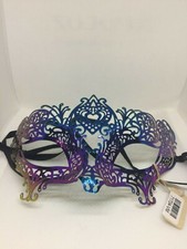 Laser Cut Filigree Metal Mardi Gras Prom Ball Venetian Cosplay Masquerade Mask