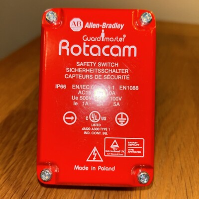 1 Stück x GUARD MASTER - 440H-R03079 - Sicherheitsschalter: klappbar, ROTACAM, NC x2, IP66