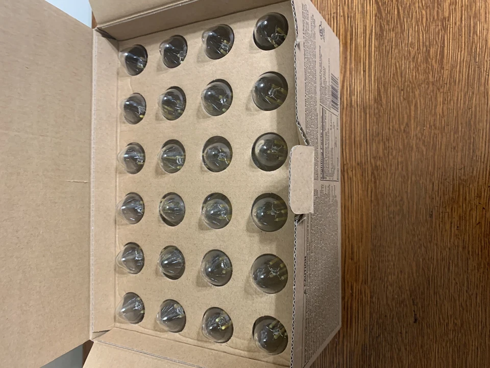 GE Daylight 24 Bulbs LED B10C Candelabra Base 60W EQ 5W Decorative Candle Light - Image 3 of 4