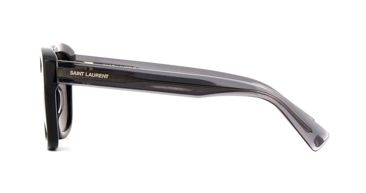 Saint Laurent Black Designer Sunglasses Classic Square Italy SL558 003 57-19-145 Saint Laurent SL 558 Sunglasses | Select Eyewear main image 3
