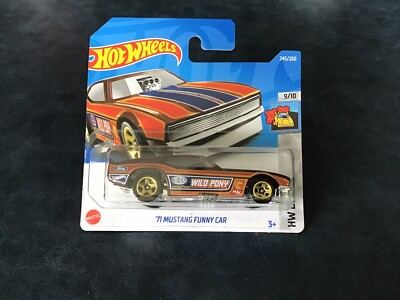 Hot Wheels Treasure Hunt '71 Mustang Funny Car  Neu!