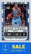 2020 Panini Contenders Draft Picks #3 Russell Westbrook
