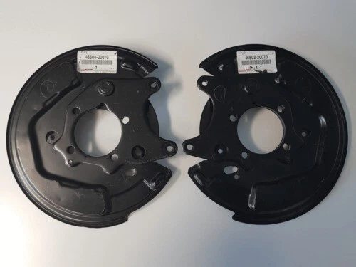 Toyota GENUINE OEM PARKING BRAKE PLATE ASSY, R&L SET 46503-20070 