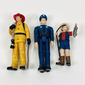 Safari Ltd Safari People Bob The Firefighter Toby Fisher Boy Vintage Police Man