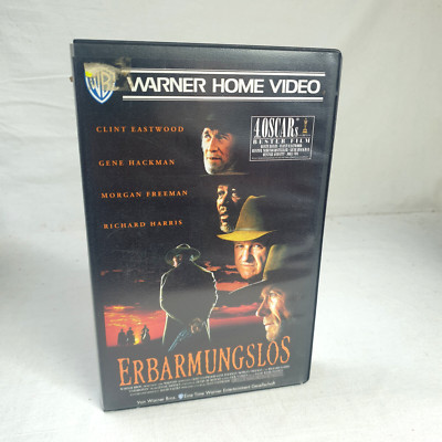 Erbarmungslos - VHS Video Kassette Film - Warner Grossbox #D