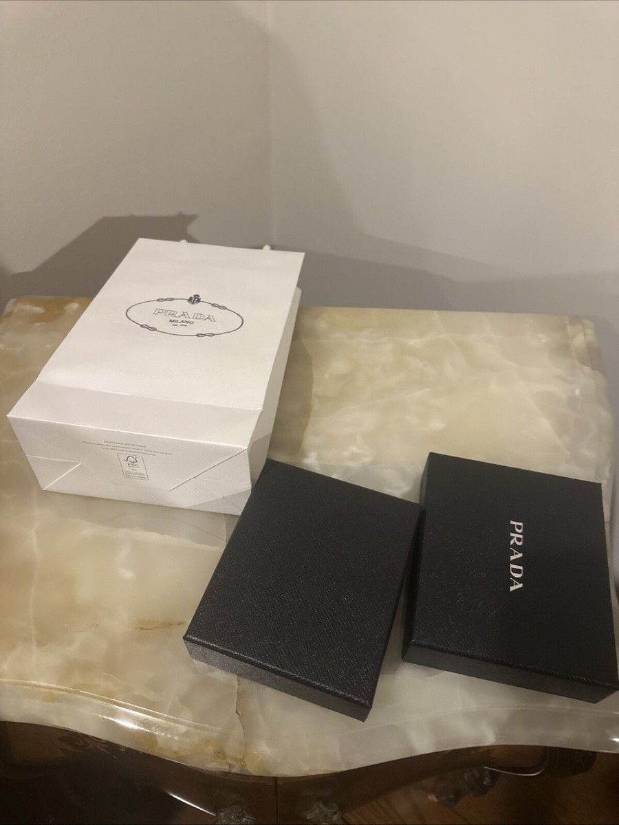 Prada Paper Tote & Gift Box | eBay